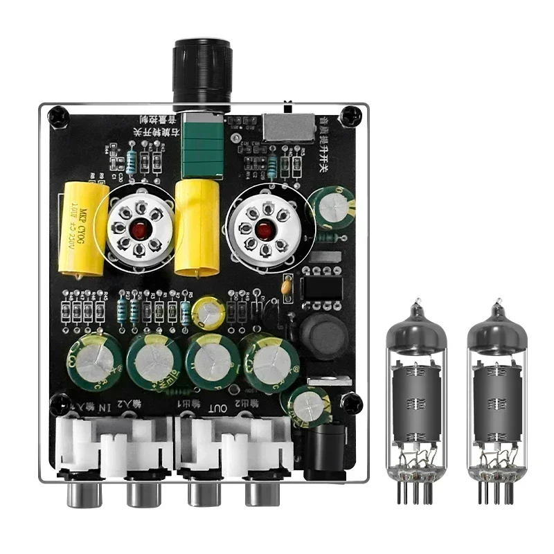 Home Theater Speaker - Upgraded 6K4 Tube Preamplifier Amplifiers HiFi