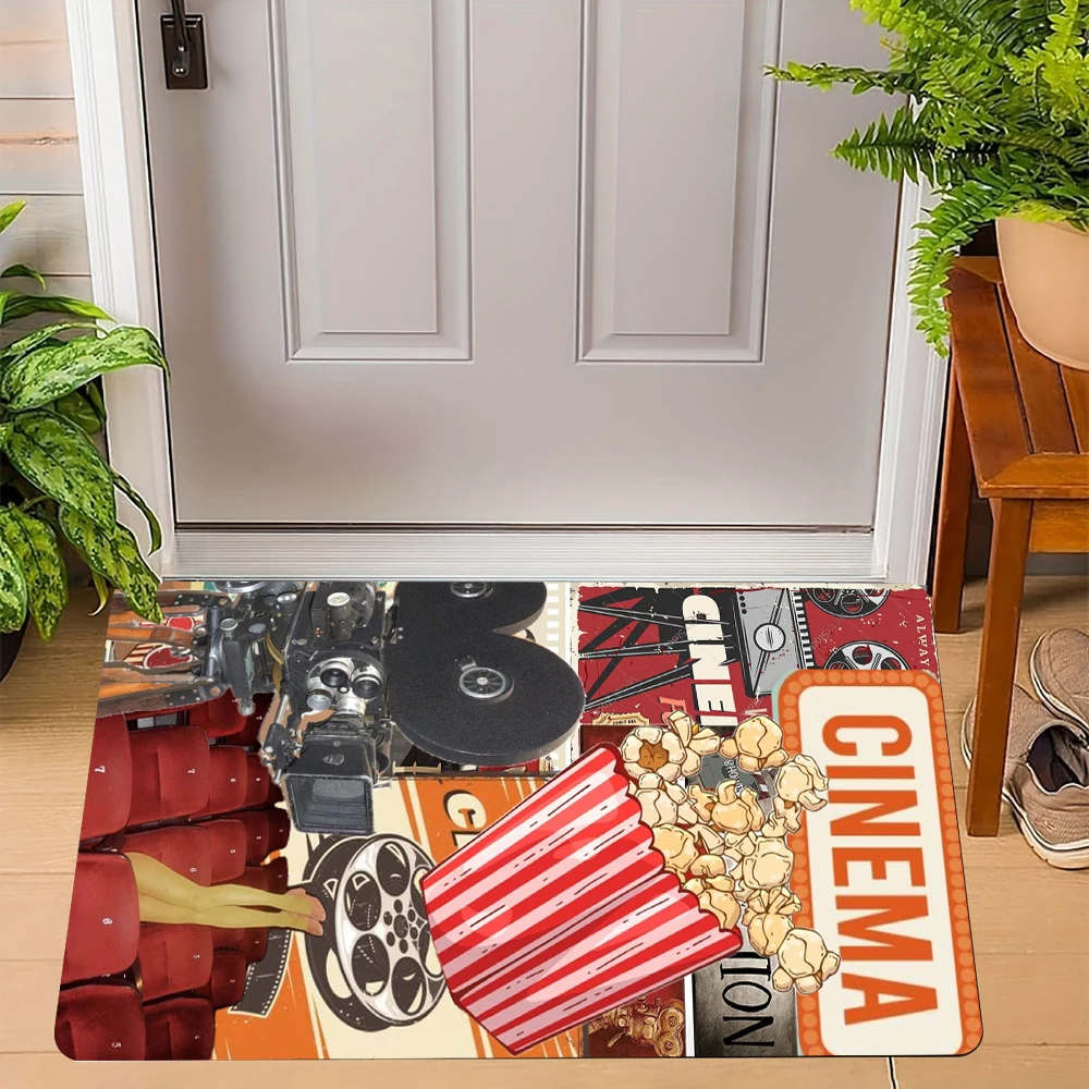 Cinema Theme Door Mat Various  - Home Cinema Tickets incelemesi ve fiyatı