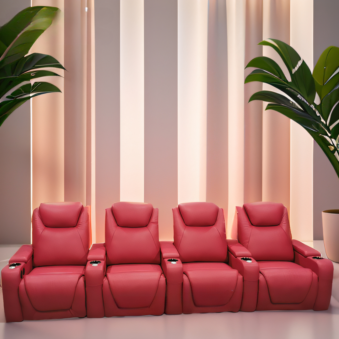 -Green Color Home Furniture 4  - Home Cinema Couch incelemesi ve fiyatı