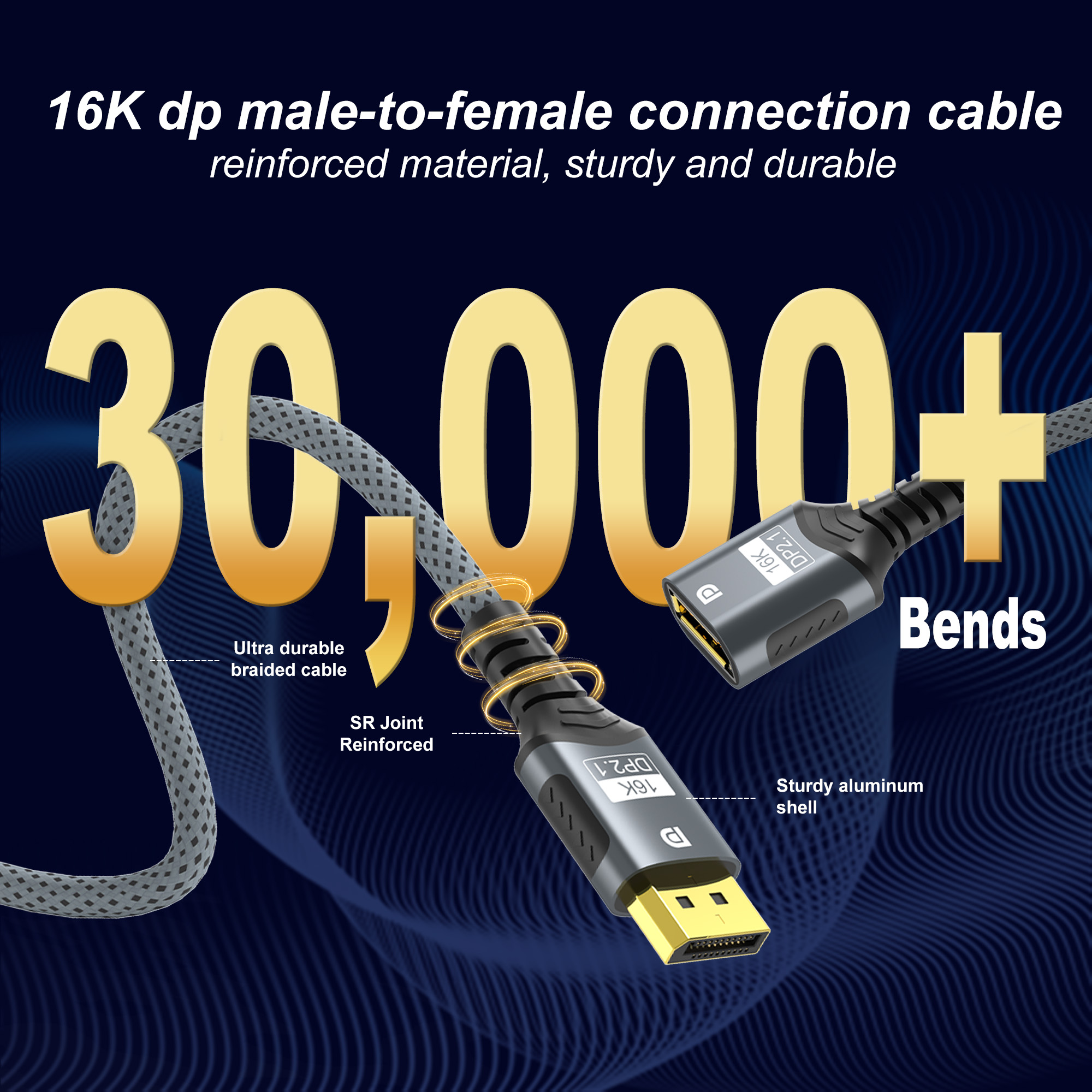 16K DP 2.1 Extension Cable 80G - Home Cinema Projector 4K incelemesi ve fiyatı