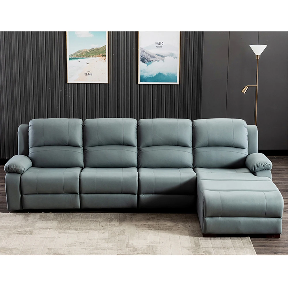 Genuine Leather Manual Electri - Home Cinema Couch incelemesi ve fiyatı