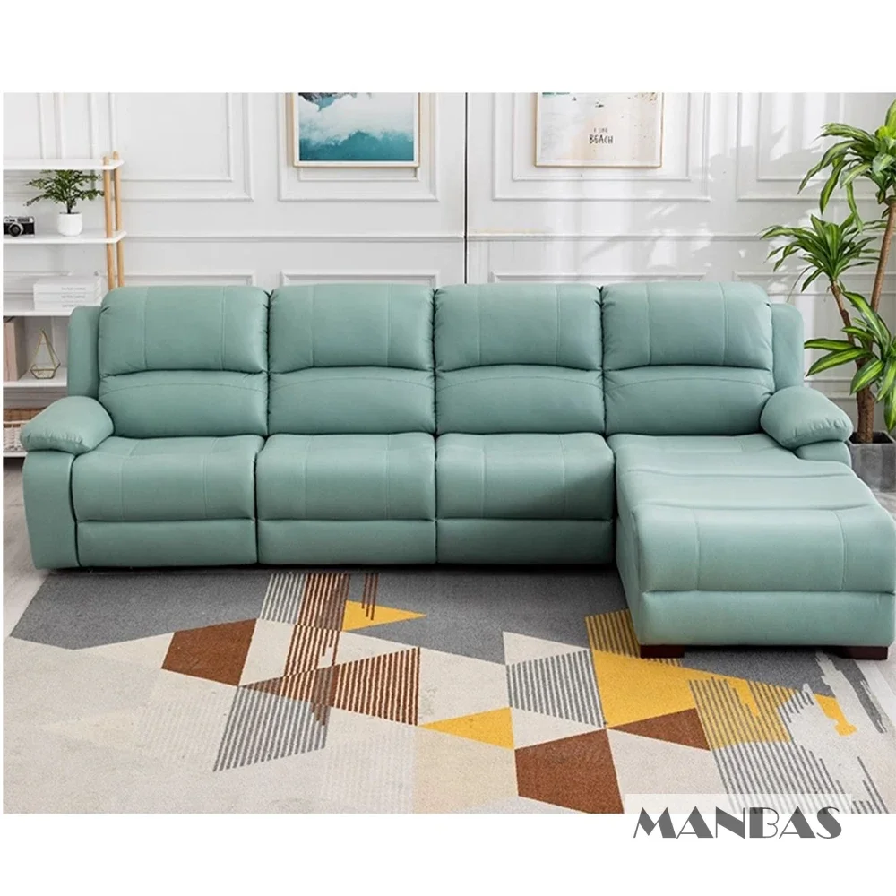 Genuine Leather Manual Electri - Home Cinema Couch incelemesi ve fiyatı