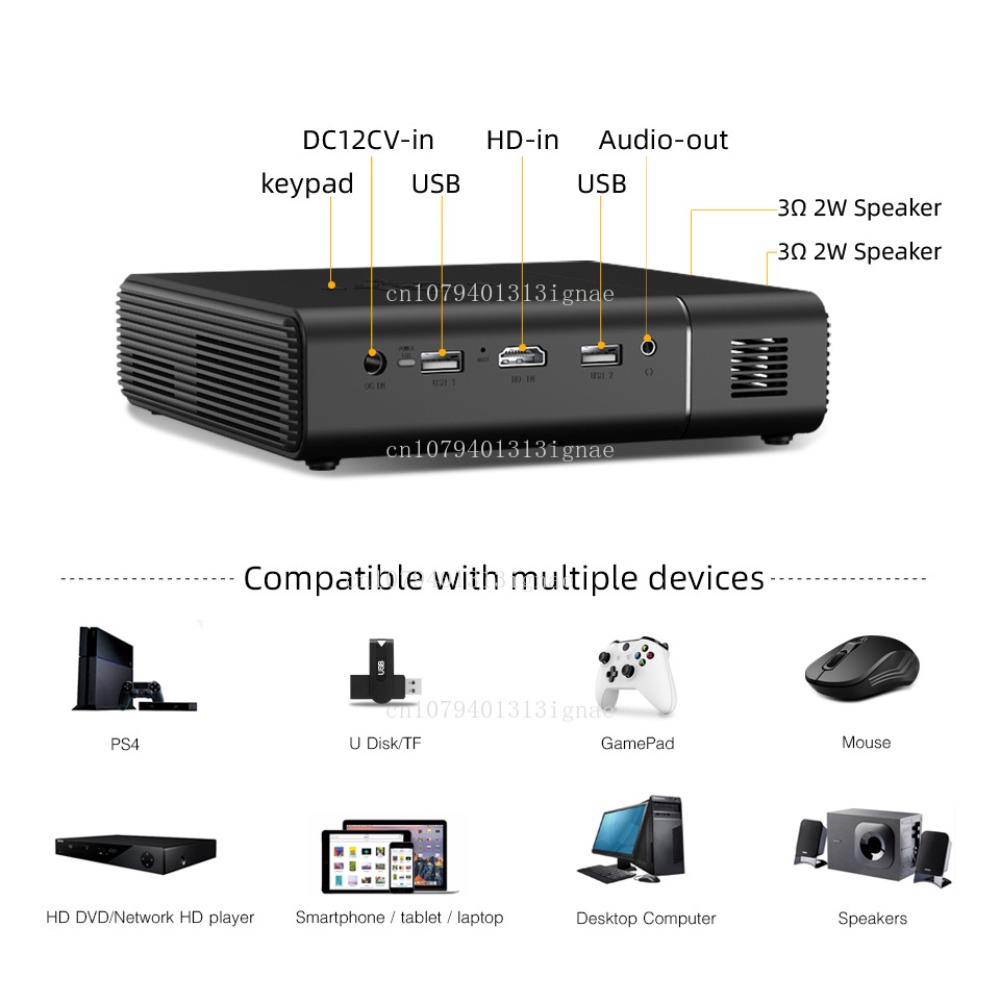 U30 Top Sale 3D 4K Projector P - Home Cinema Projector 4K incelemesi ve fiyatı