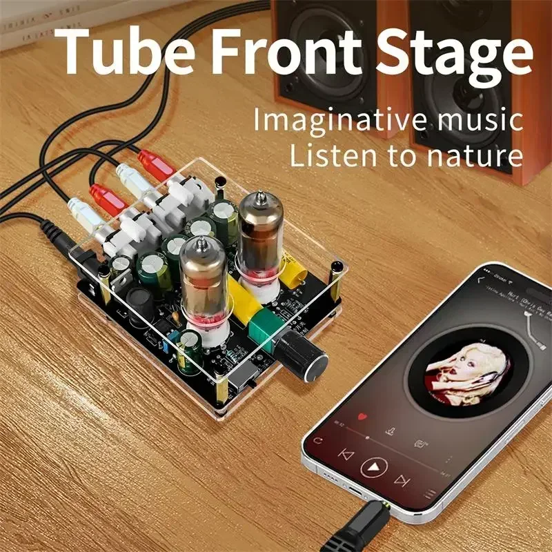 Upgraded 6K4 Tube Preamplifier - Home Theater Speaker incelemesi ve fiyatı