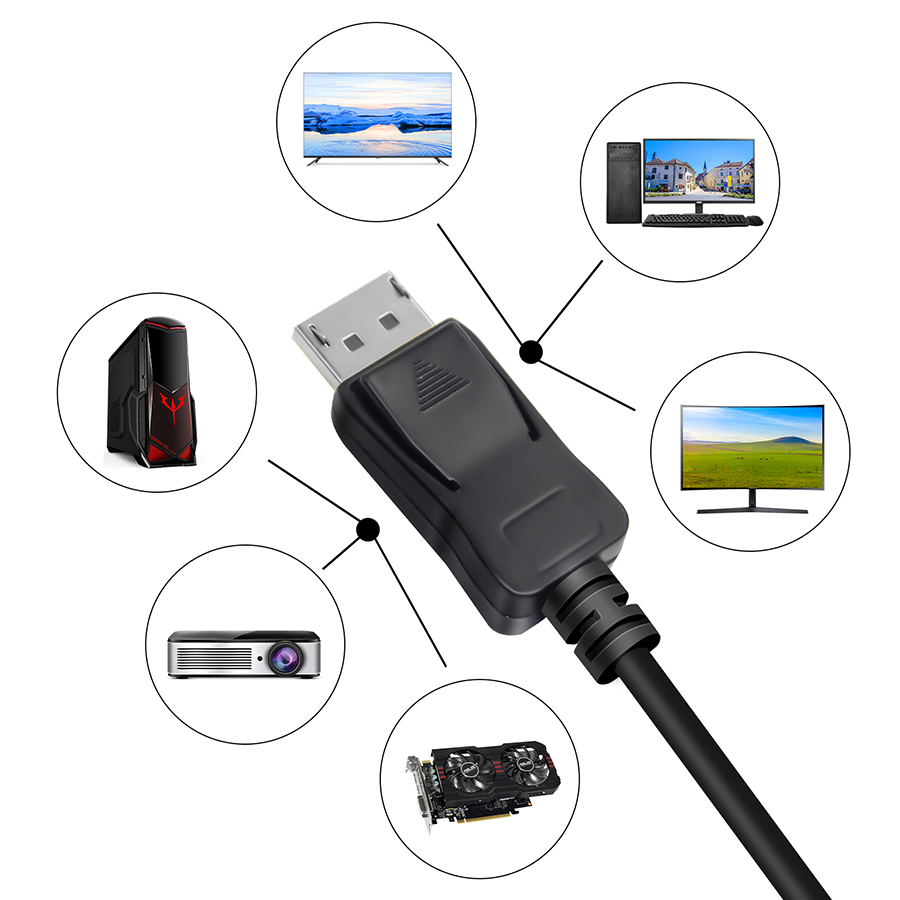 144Hz DisplayPort Cable 4K 60H - Home Cinema Projector 4K incelemesi ve fiyatı