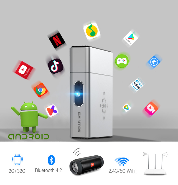 High Quality Pico Byintek U50  - Home Cinema Laser Projector incelemesi ve fiyatı