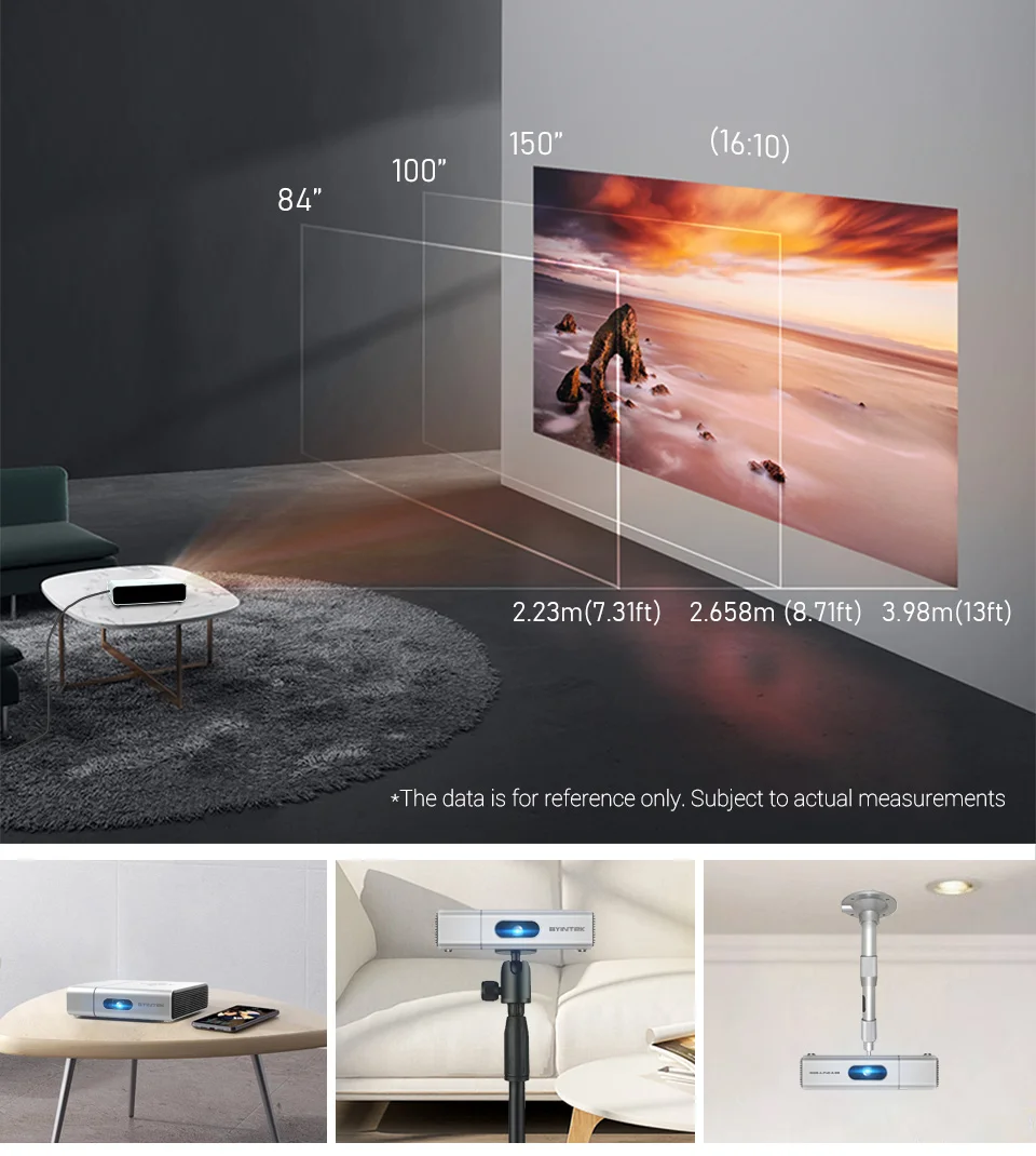 High Quality Pico Byintek U50  - Home Cinema Laser Projector incelemesi ve fiyatı