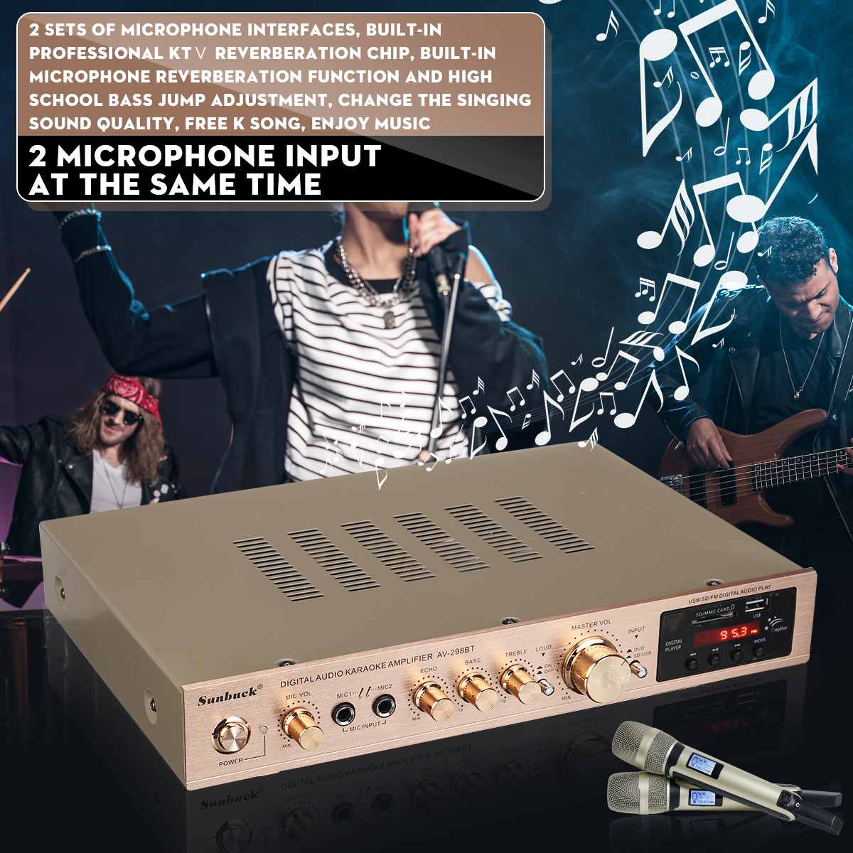 110/220V 2000W Bluetooth Power - Home Cinema Gadgets incelemesi ve fiyatı