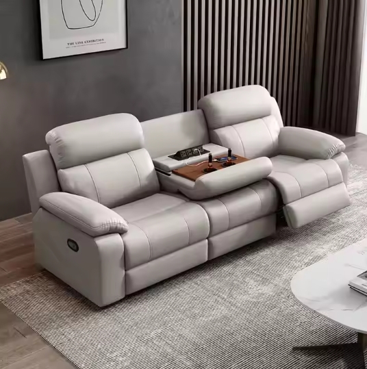 Electric Recliner Sofa Genuine - Home Cinema Couch incelemesi ve fiyatı