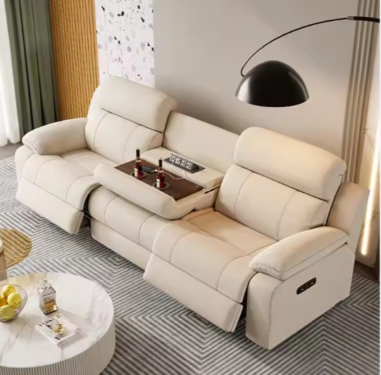 Electric Recliner Sofa Genuine - Home Cinema Couch incelemesi ve fiyatı