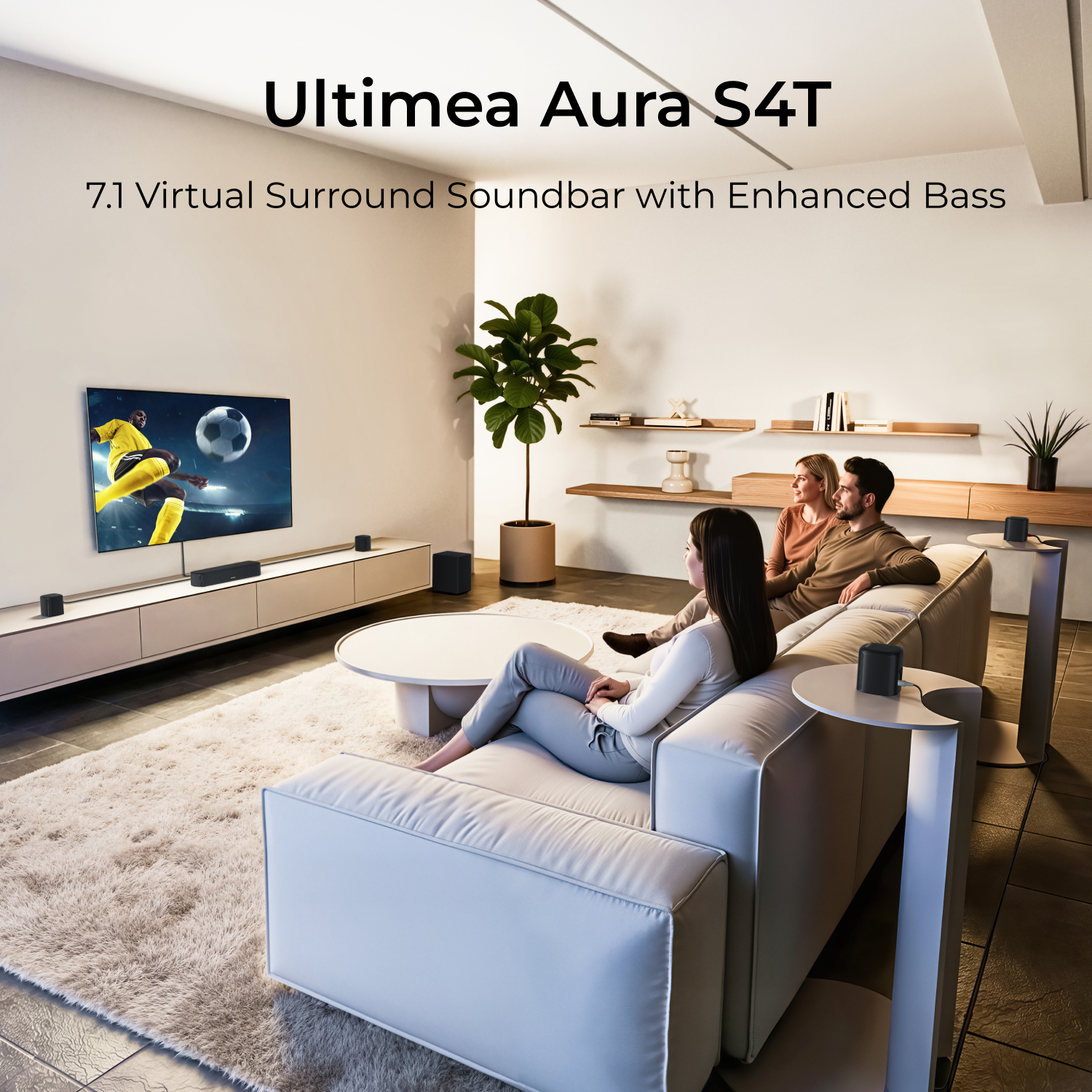 ULTIMEA 7.1ch Sound Bar with S - Home Theater Speaker incelemesi ve fiyatı