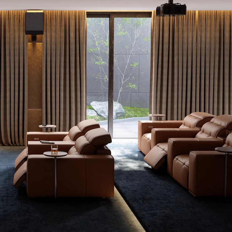 Top-grain Leather Electric Sof - Home Cinema Couch incelemesi ve fiyatı