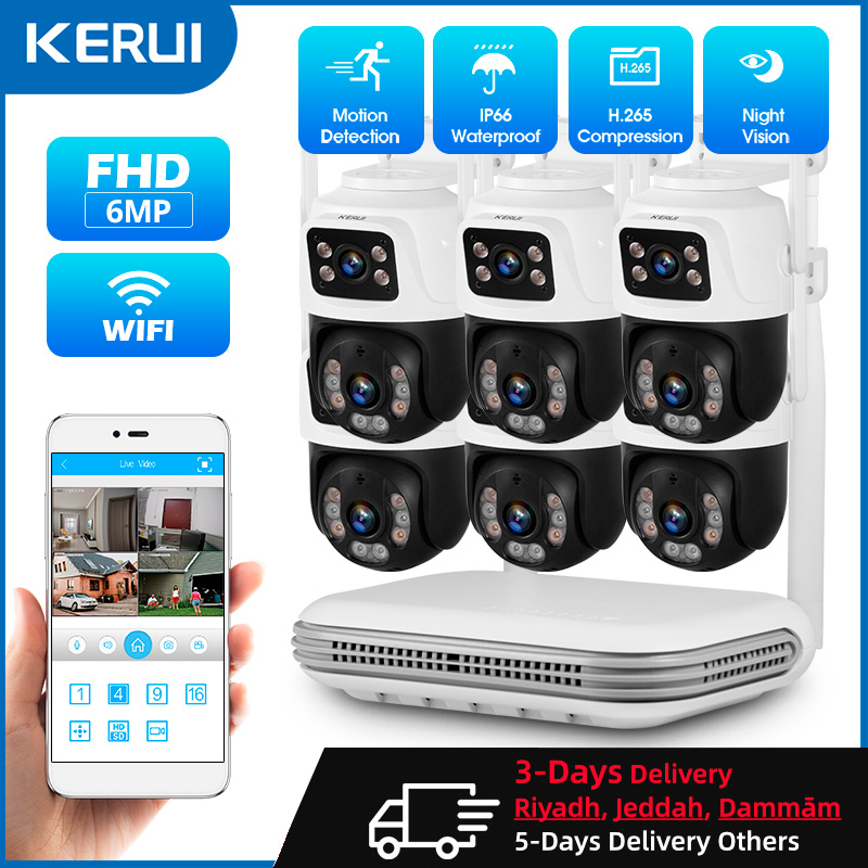KERUI Waterproof 6MP HD Wirele - Home Cinema Hd incelemesi ve fiyatı