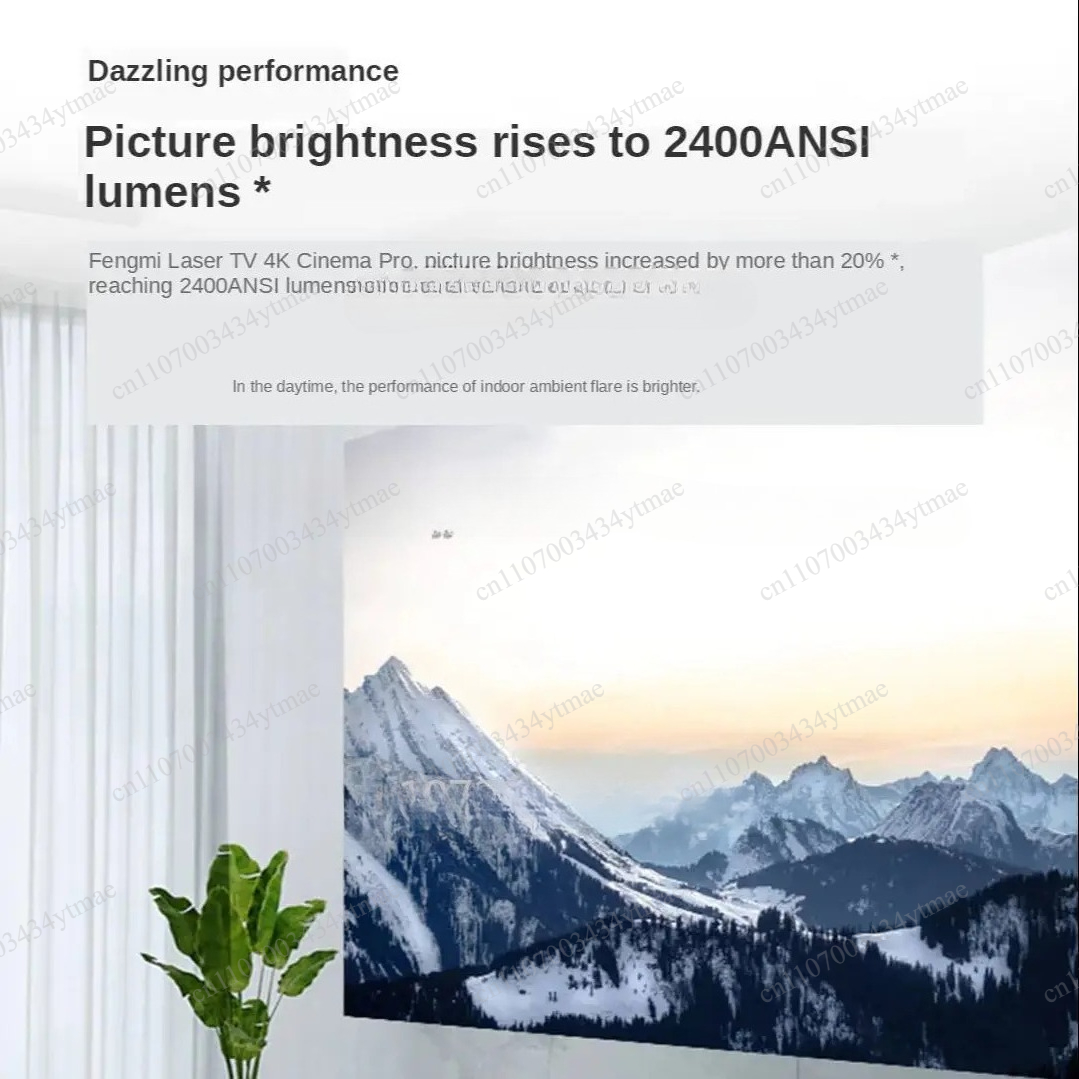 2400 ANSI Lumens 4K Laser Proj - Home Cinema Laser Projector incelemesi ve fiyatı
