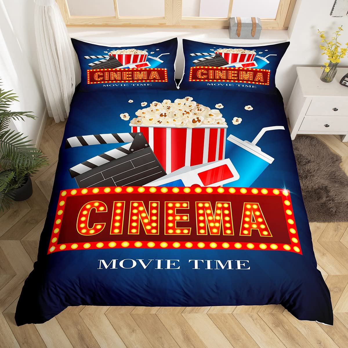 Vintage Cinema Ticket Duvet Co - Home Cinema Tickets incelemesi ve fiyatı