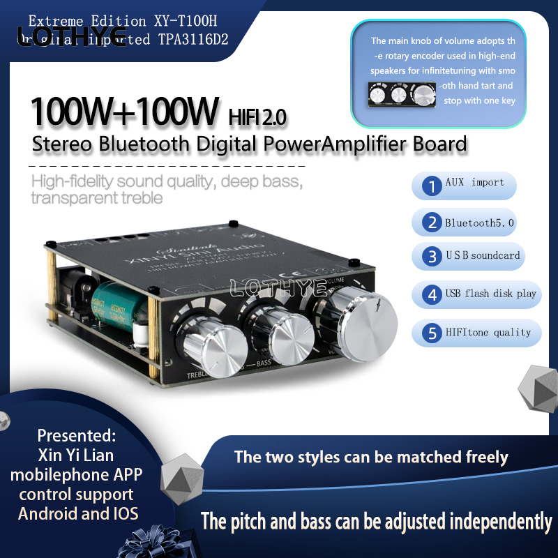 100w+100w Bluetooth 5.0 Power  - Home Cinema Gadgets incelemesi ve fiyatı