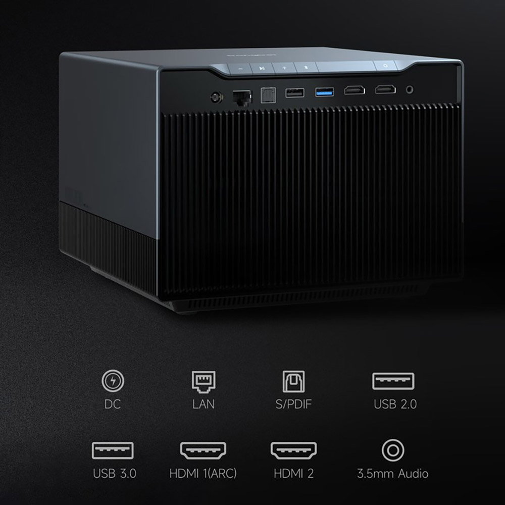 F6 Projector 4K Max 8K 4 LED S - Home Cinema Laser Projector incelemesi ve fiyatı