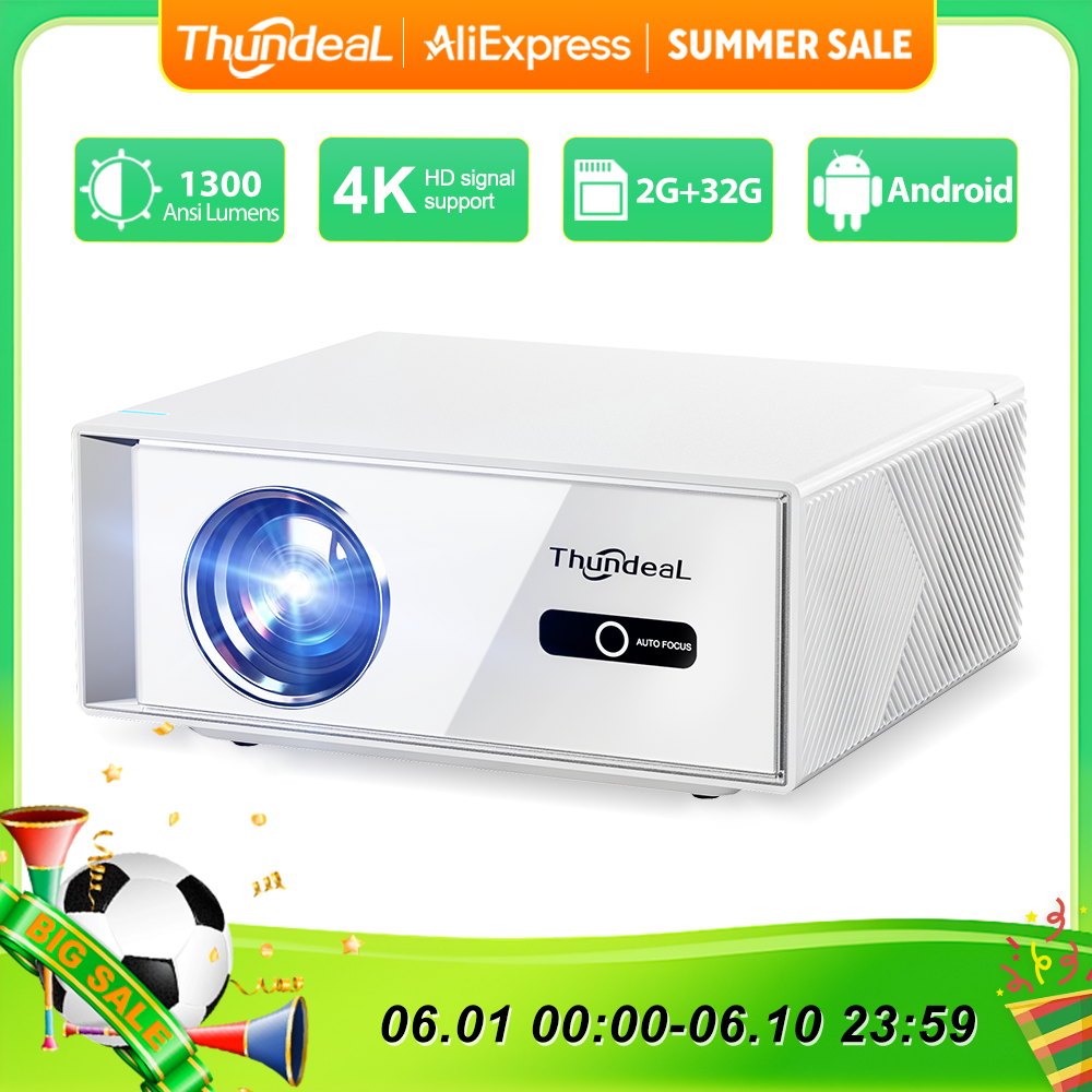 ThundeaL TD95W Projector 4K Fu - Home Cinema Gadgets incelemesi ve fiyatı