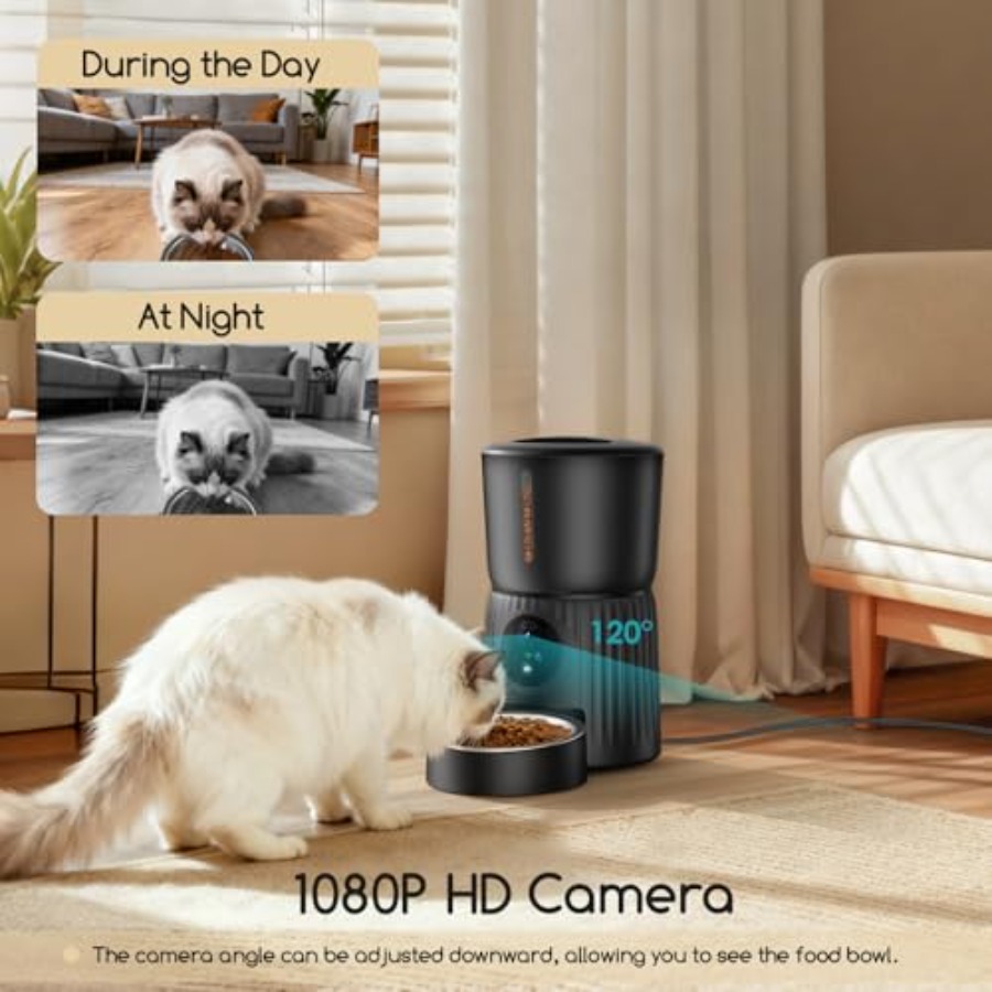 Automatic cat feeder with came - Home Cinema Hd incelemesi ve fiyatı