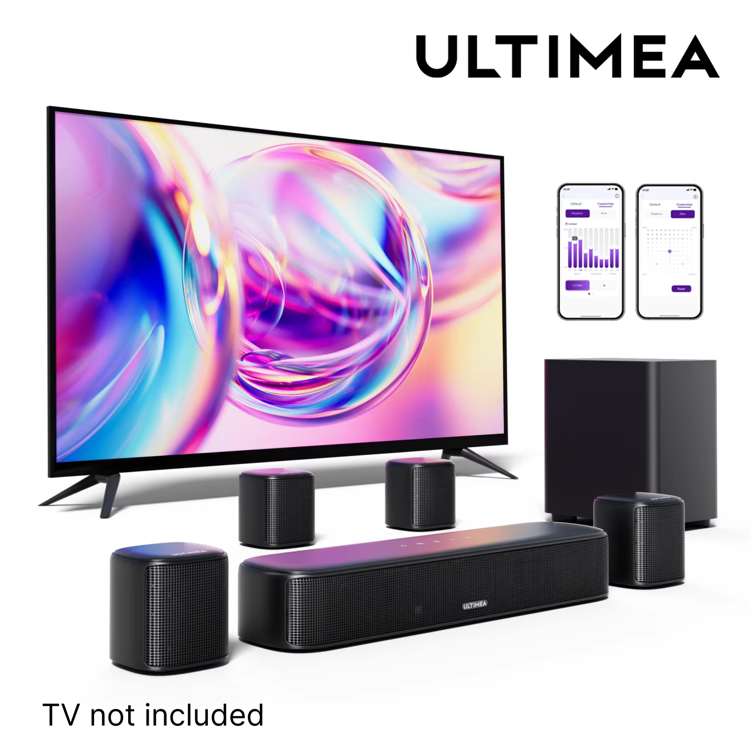 ULTIMEA 7.1 Channel Sound Bar  - Home Theater Speaker incelemesi ve fiyatı