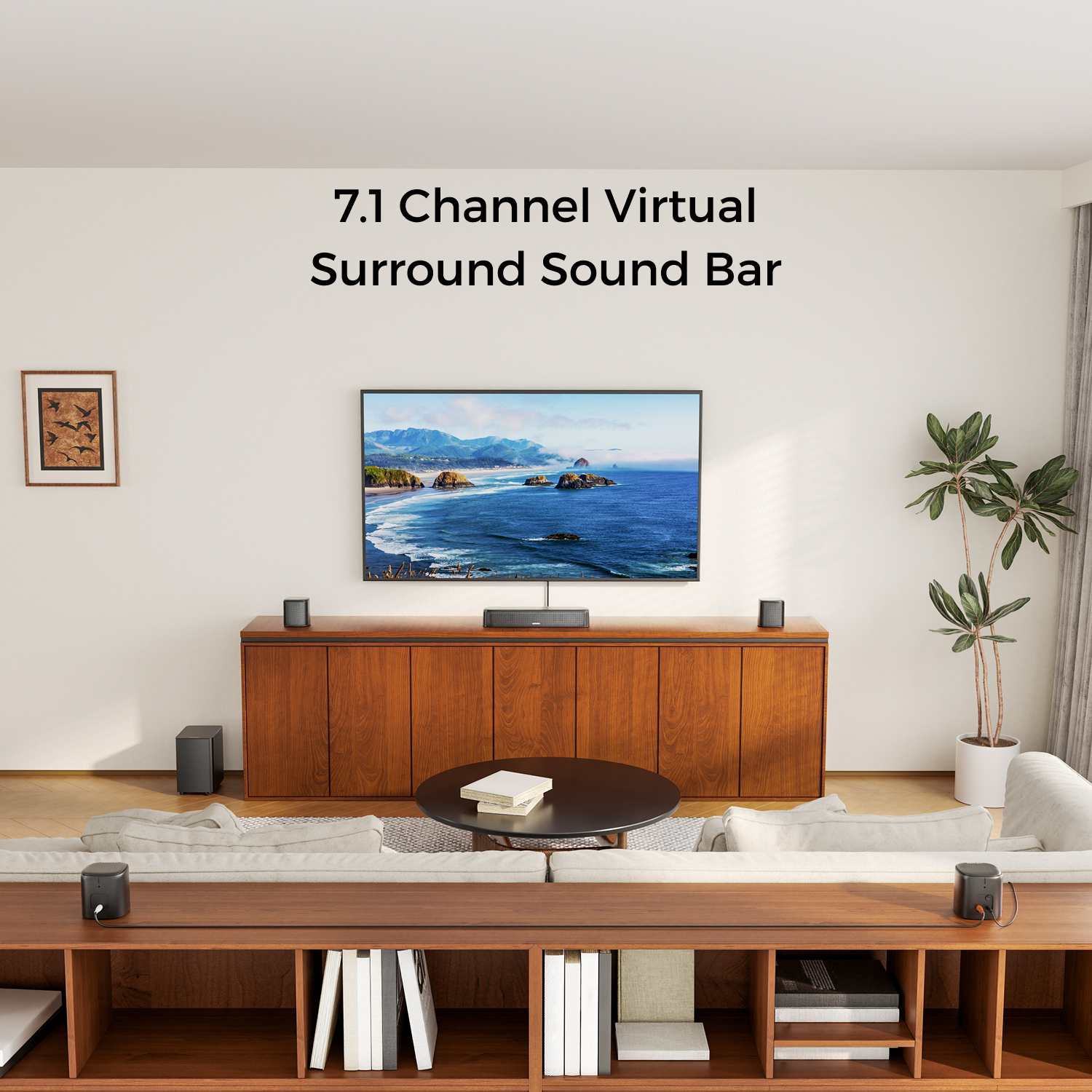 ULTIMEA 7.1 Channel Sound Bar  - Home Theater Speaker incelemesi ve fiyatı
