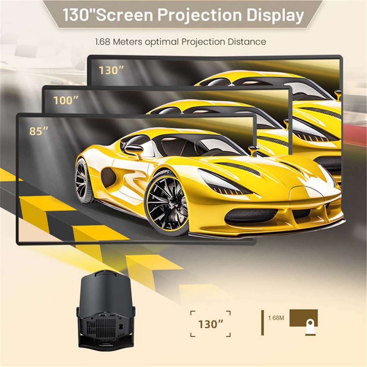A74Z PRO Projector 4K Android  - Home Cinema Projector 4K incelemesi ve fiyatı