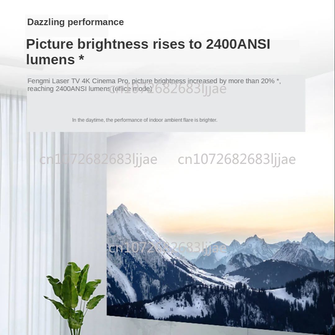 4K Cinema Pro Laser Projection - Home Cinema Projector 4K incelemesi ve fiyatı