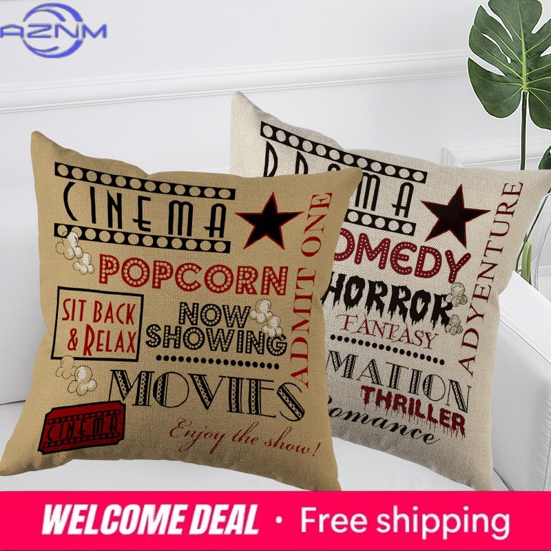 Cinema Ticket Printed Pillow C - Home Cinema Tickets incelemesi ve fiyatı