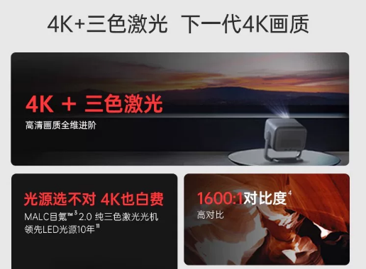 4K Ultra HD Laser Projector Wi - Home Cinema Laser Projector incelemesi ve fiyatı