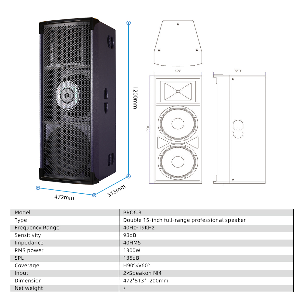 Lane PRO6.3 New Arrival Black  - Home Theater Speaker incelemesi ve fiyatı