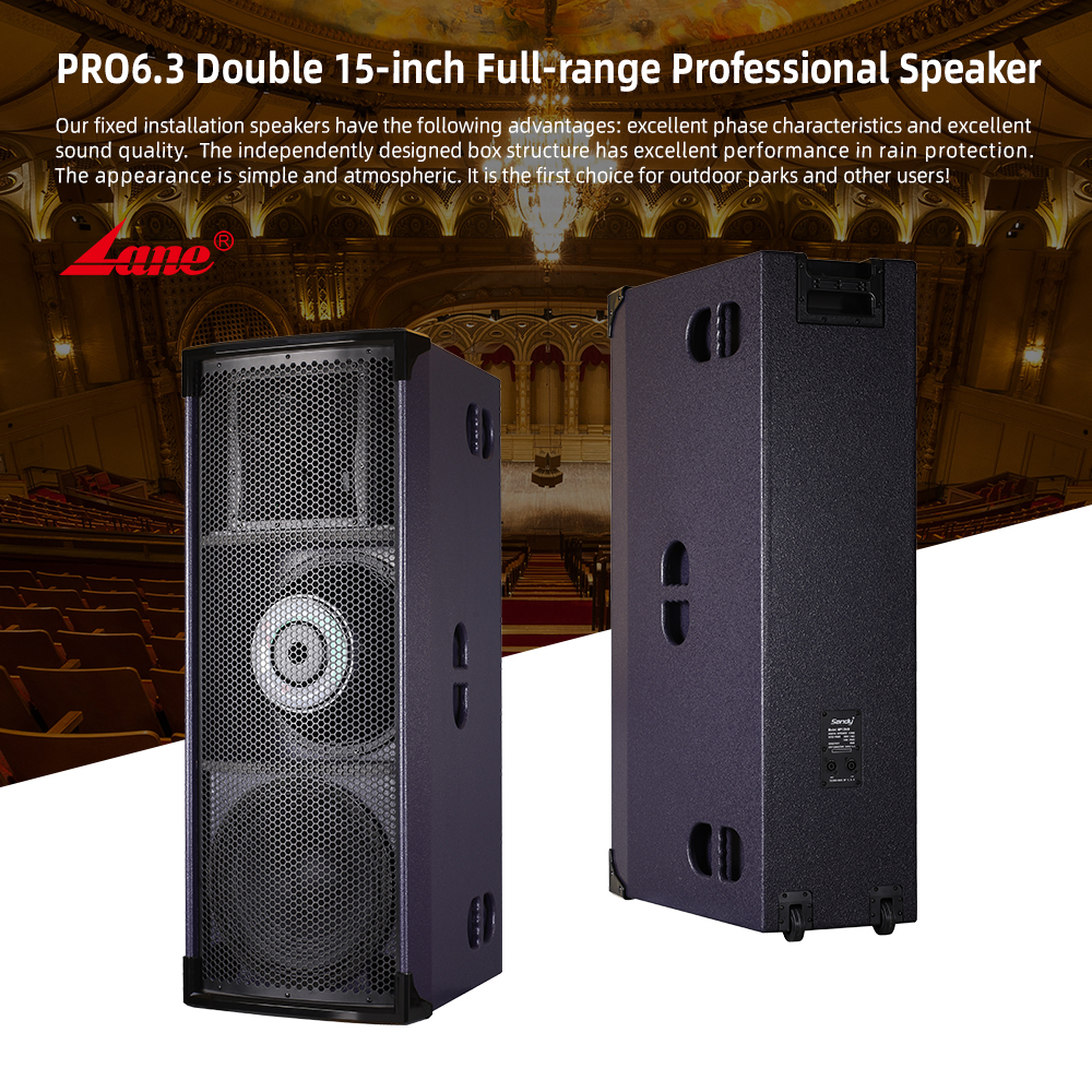 Lane PRO6.3 New Arrival Black  - Home Theater Speaker incelemesi ve fiyatı
