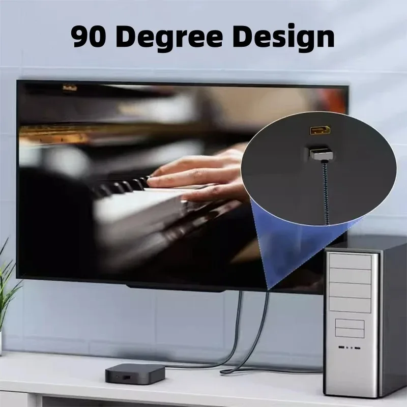 4K 90 Degree DP Cable Up/Down/ - Home Cinema Projector 4K incelemesi ve fiyatı